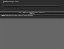 Tablet Screenshot of jademidnight.com